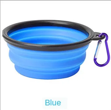 1PC Foldable Silicone Bowl for Pet