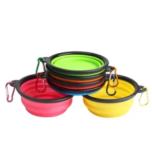 1PC Foldable Silicone Bowl for Pet