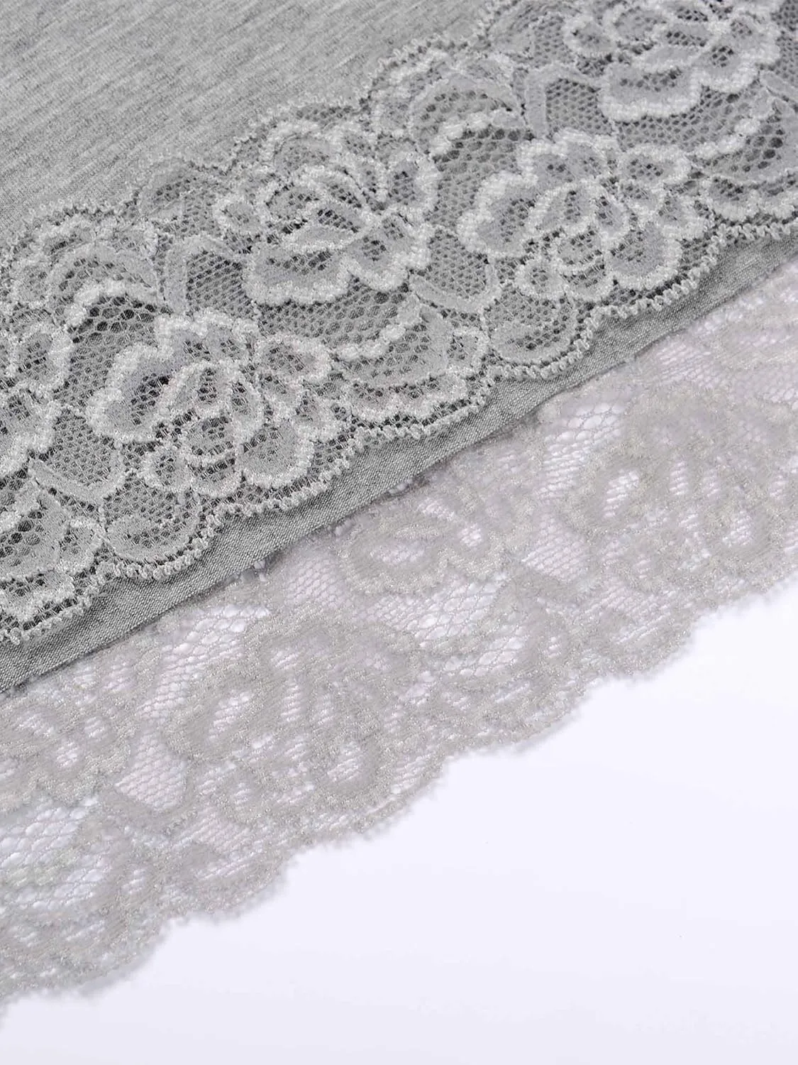 3 Pcs Women Long Camisoles Lace Tank Tops Neck Cami Adjustable Spaghetti Strap Lace Trim Tank Top for Women Wearing