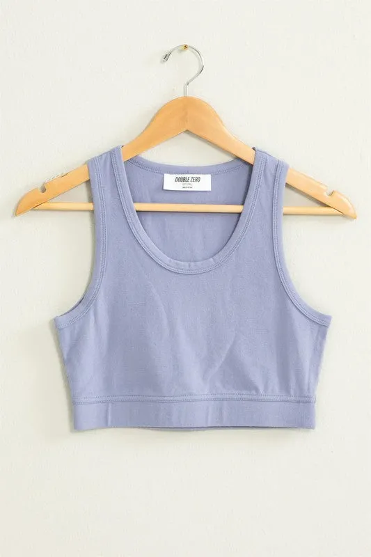 All I Need Cropped Tank Top
