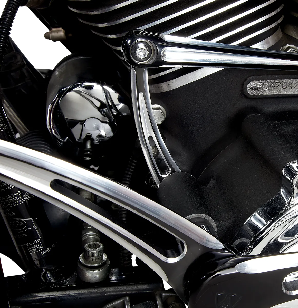 ARLEN NESS Shift Lever - Deep Cut - Black Anodized 19-759