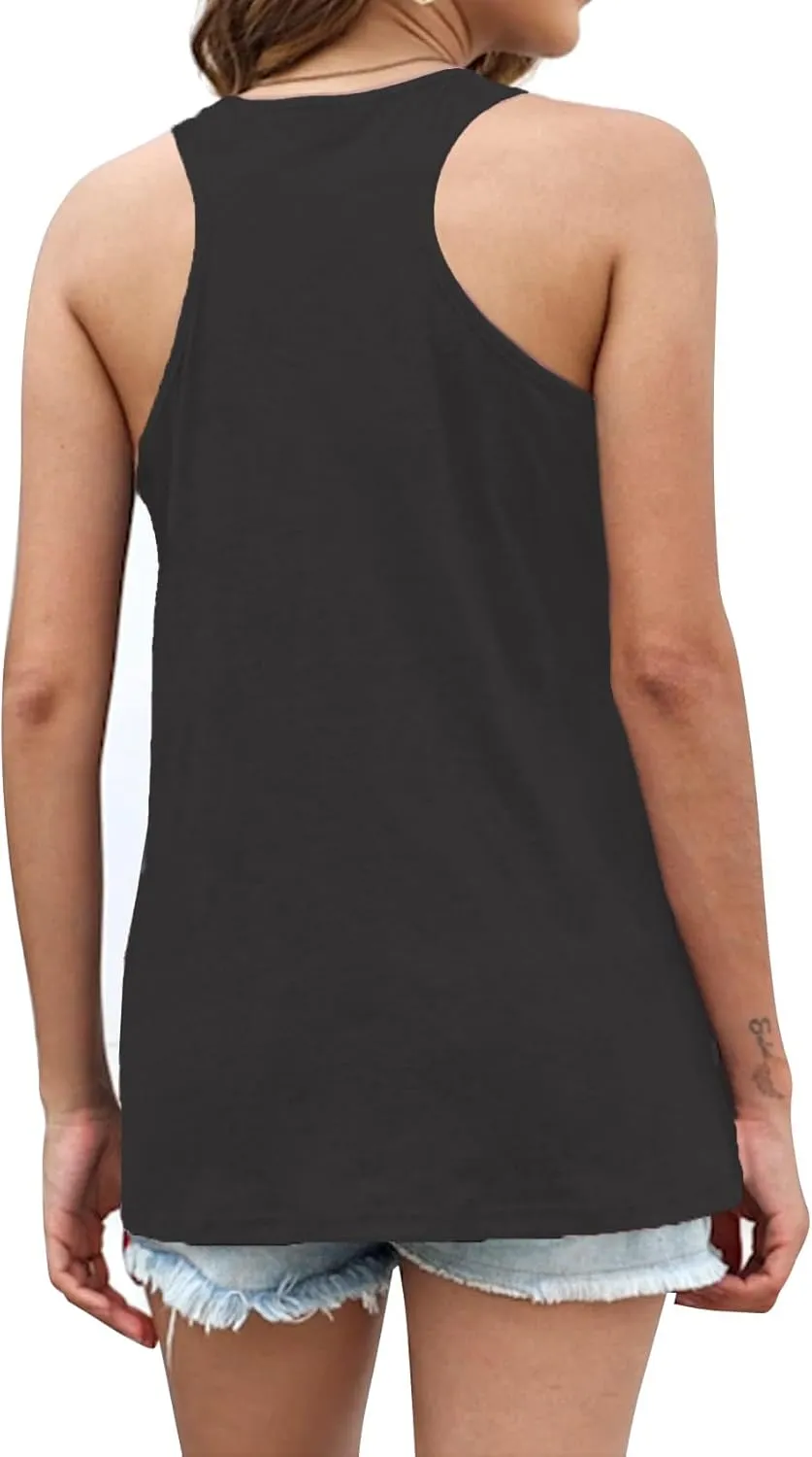 Baseball Shirt Women Baseball Tank Tops Baseball Heart Graphic Shirts Baseball Sleeveless Casual Baseball Game Vest Tops