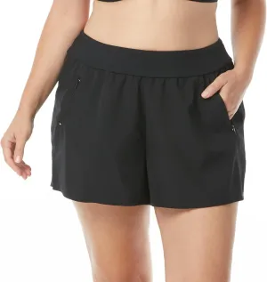 BEACH HOUSE April Swim Shorts with Inner Briefs  Quick Drying Women's Board Shorts Sizes 4-24 Plus
