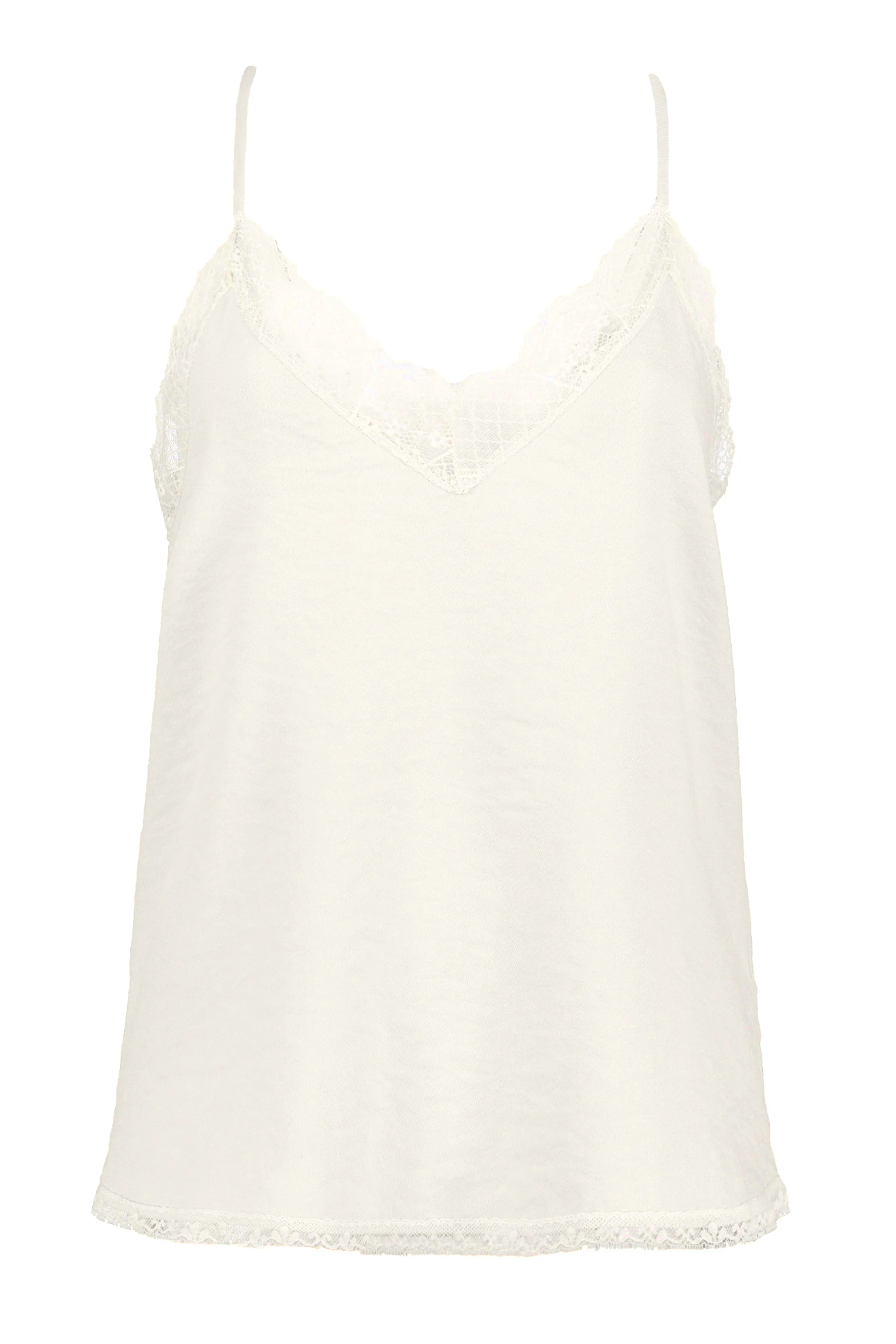 Bishop And Young Ultra Violet Lotus Cami In Blanc