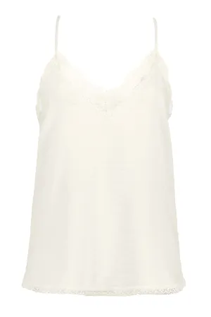 Bishop And Young Ultra Violet Lotus Cami In Blanc