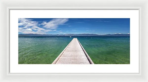 Boaters Paradise By Brad Scott - Framed Print