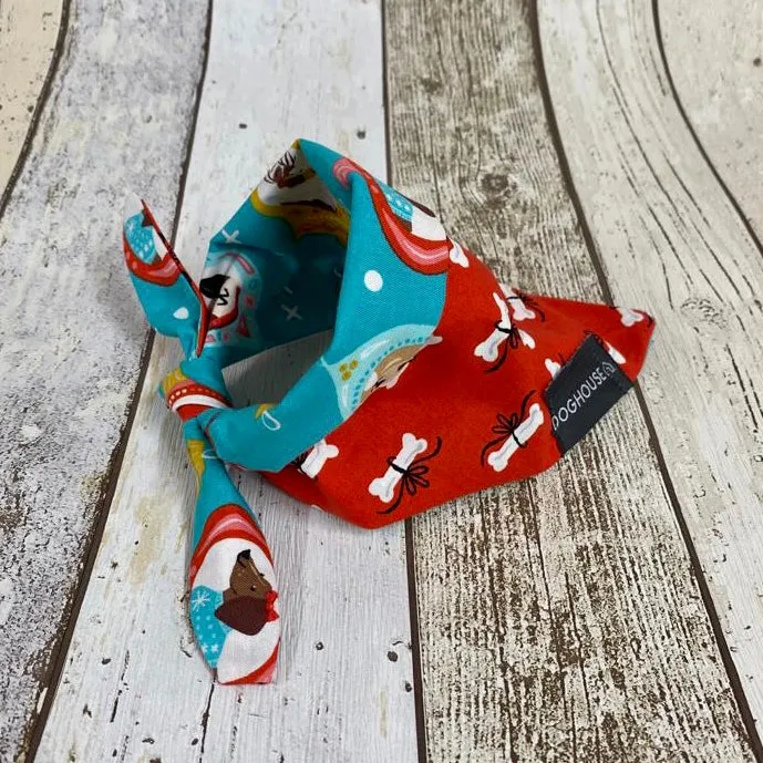 Christmas Bones & Baubles Bandana
