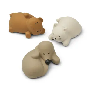 Classic Oat Multicolour Mix Nori Bath Toys 3-Pack