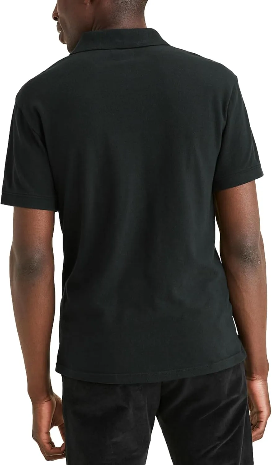DOCKERS Mens Slim Fit Short Sleeve Polo