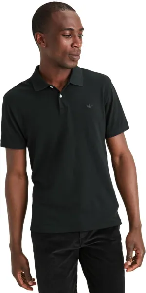 DOCKERS Mens Slim Fit Short Sleeve Polo