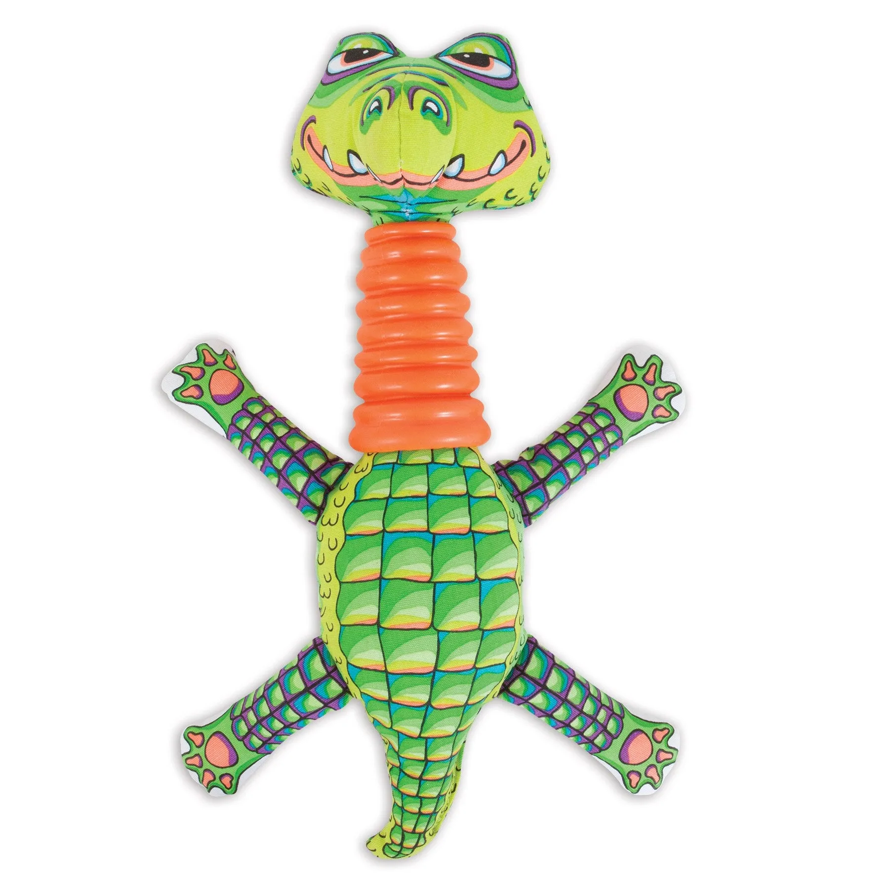 FAT CAT Rubber Neckers Dog Toy