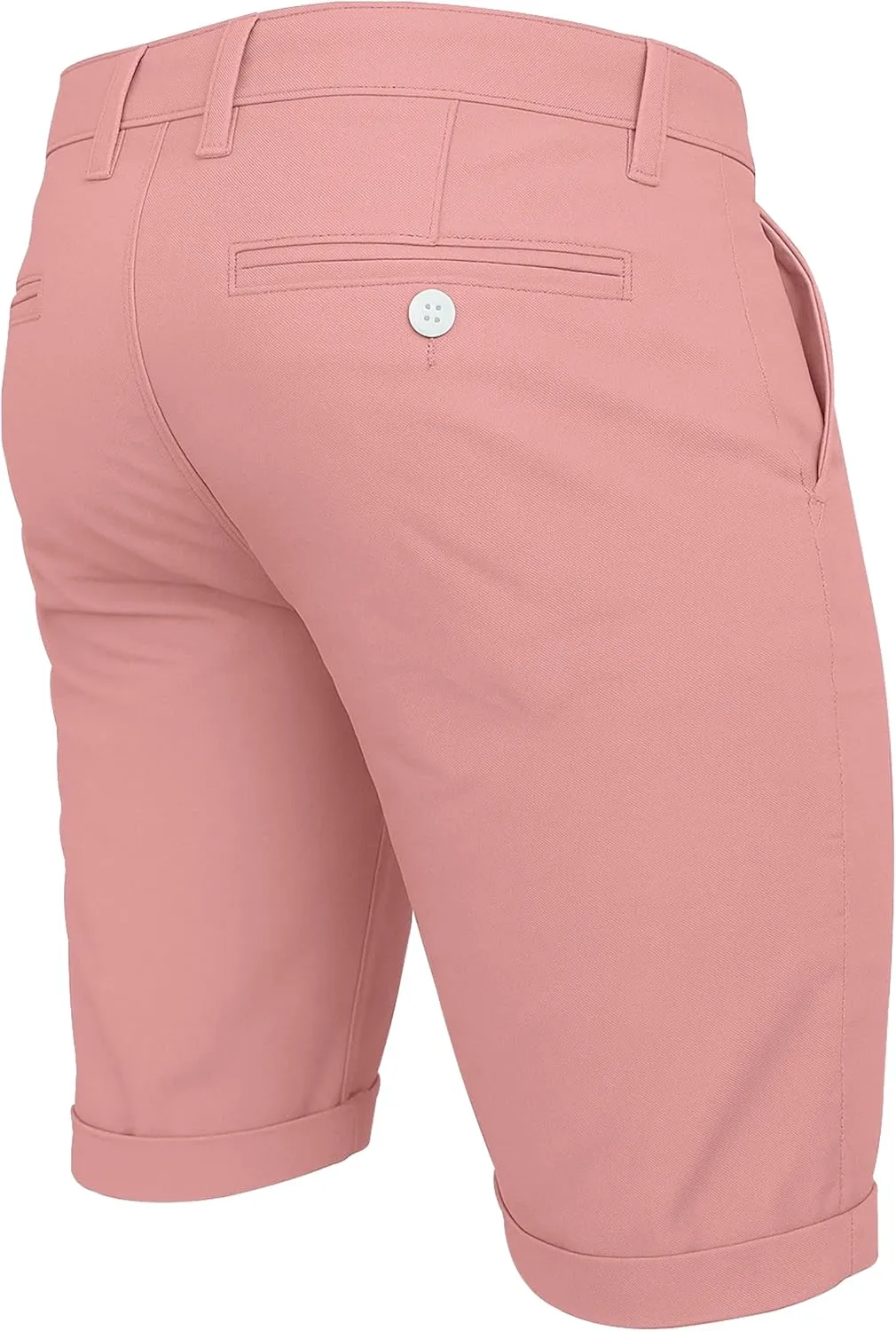 Mens Chino Shorts Casual Cargo Combat Flat Front 100% Cotton Half Pant