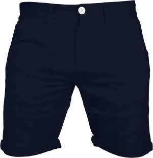 Mens Chino Shorts Casual Cargo Combat Flat Front 100% Cotton Half Pant