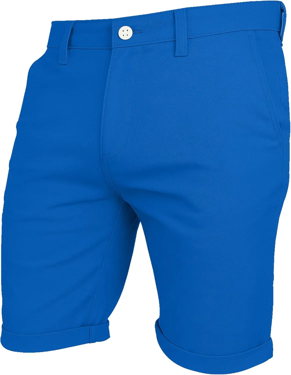 Mens Chino Shorts Casual Cargo Combat Flat Front 100% Cotton Half Pant
