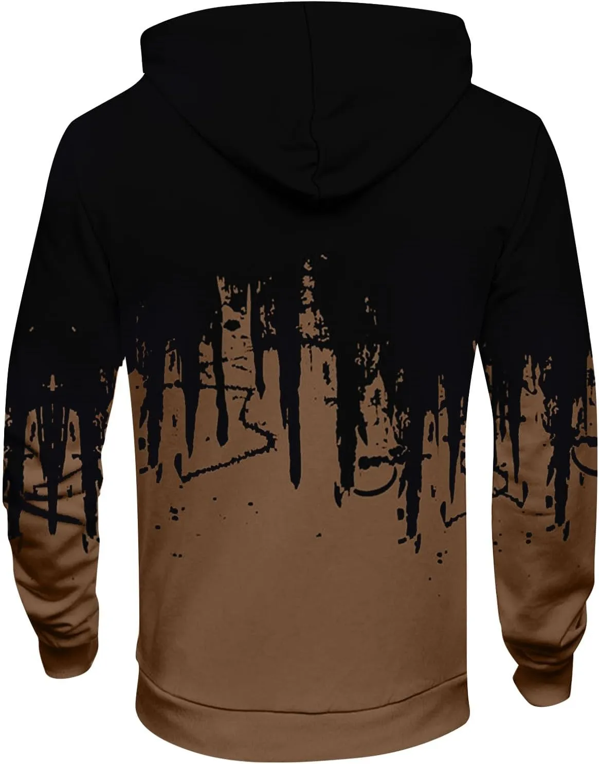 Mens Sweatsuits 2PC Trendy Tops and Pants Men Long Sleeve Fitness Loose Fit Hoodies Dye Hoodies Cool Tops and Pants