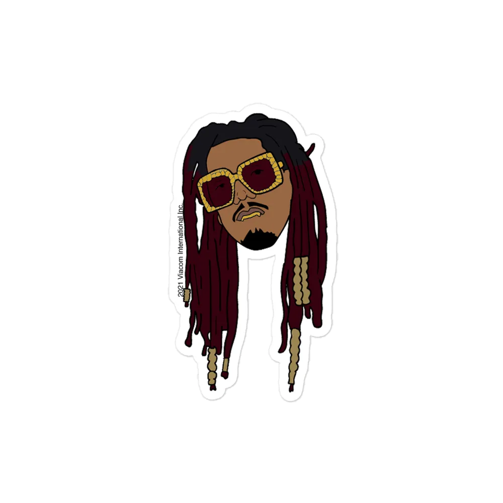 Miracles Across 125th Street Murda Count Harlem Die Cut Sticker