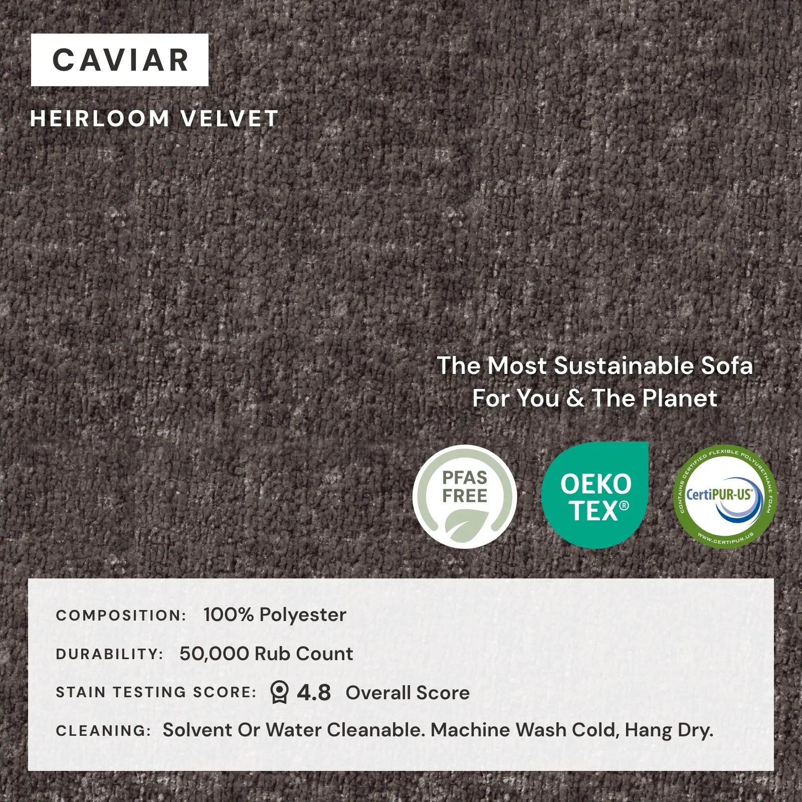 Modular Washable 7-Seater Open-Ends U-Sectional   Bench Ottoman in Caviar | Memorix  Seat | Cloud Pillow