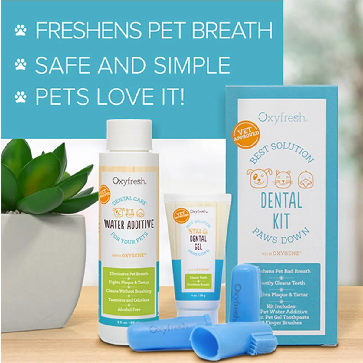 Oxyfresh Pet Dental Kit