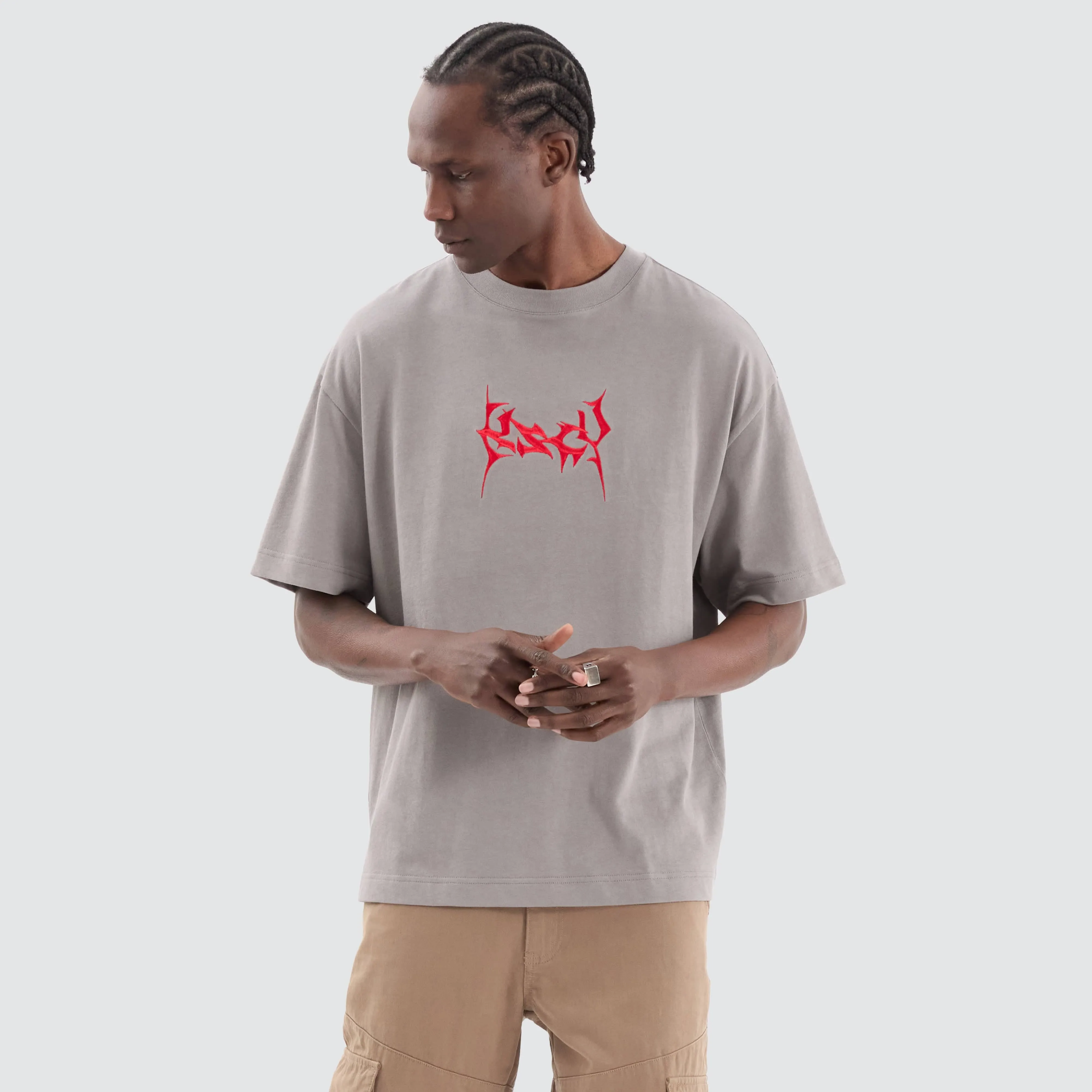 Pitch Street Tee Frost Grey