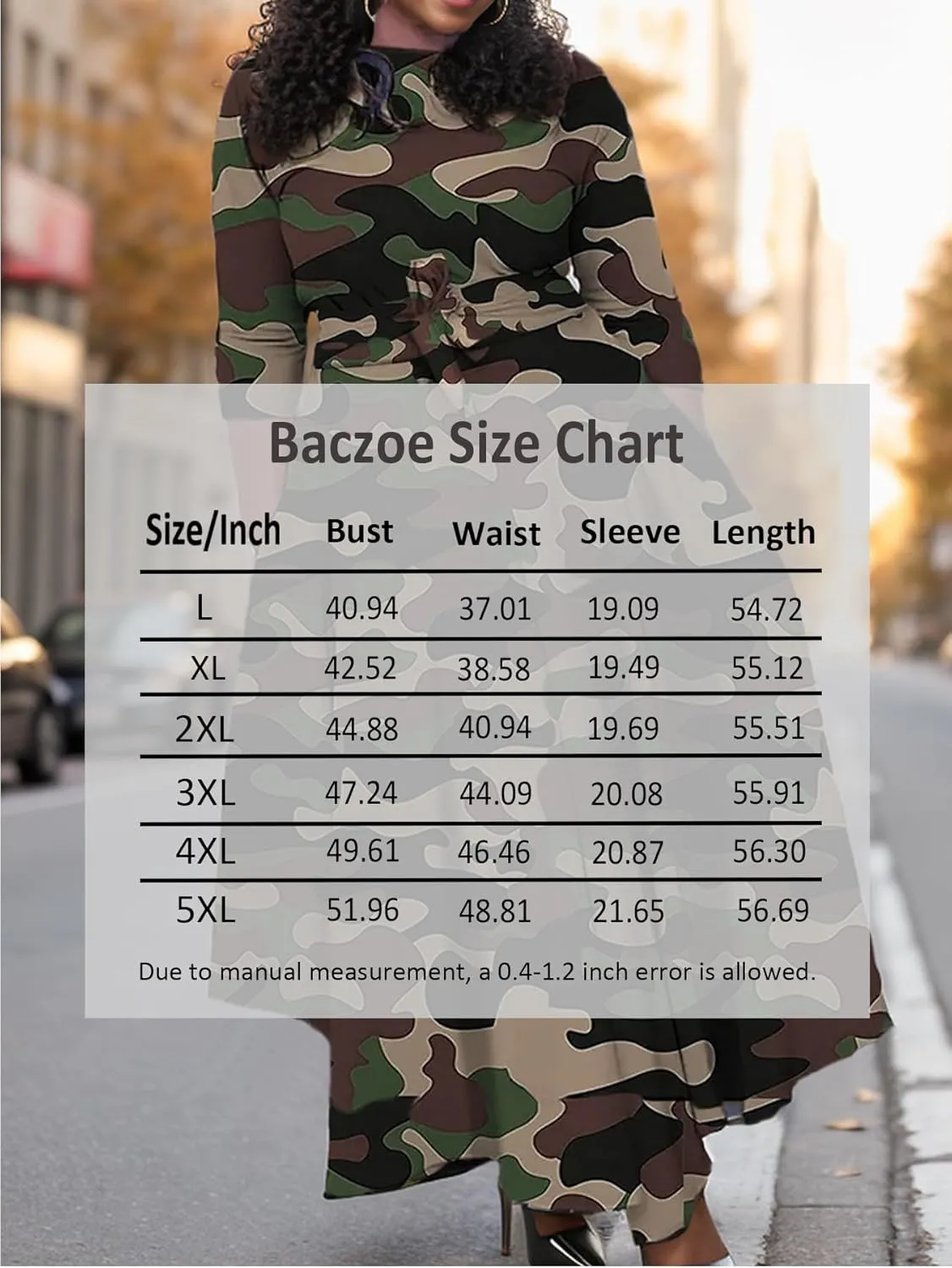Plus Size Dress for Curvy Women Stretch Self Tie A-Line Maxi Dress with Pockets Swing Long Outfit