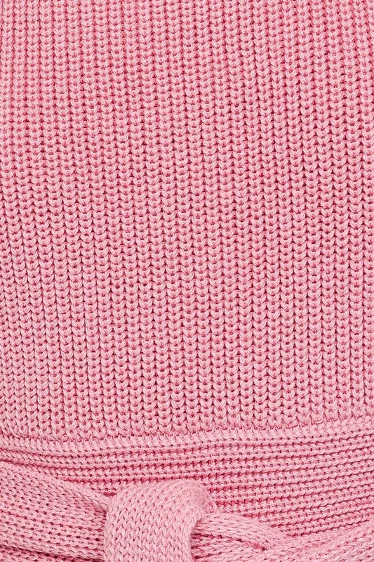 Racheal Multi-Tie Convertible Sweater Tank