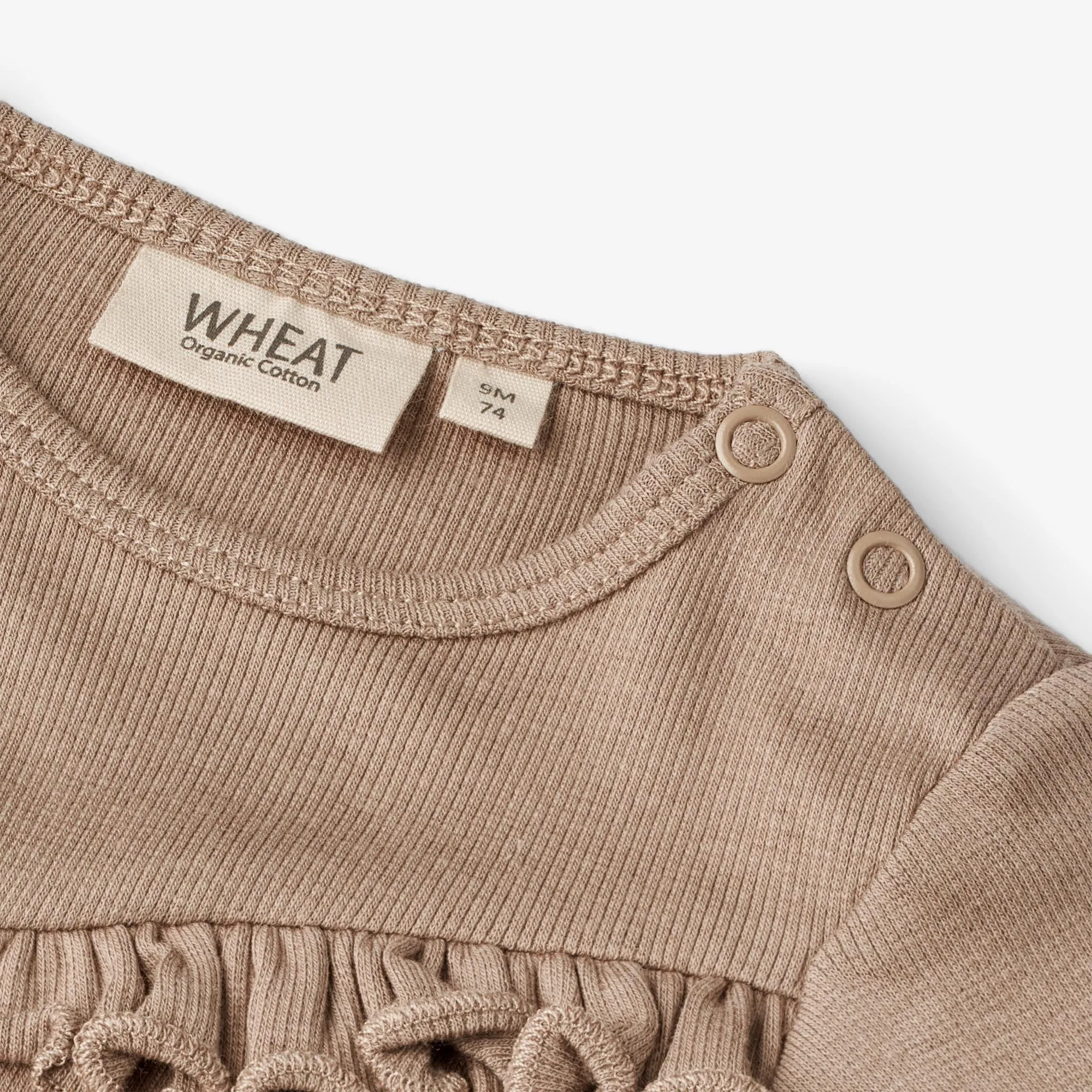 Rib Body Elise | Baby - soft brown