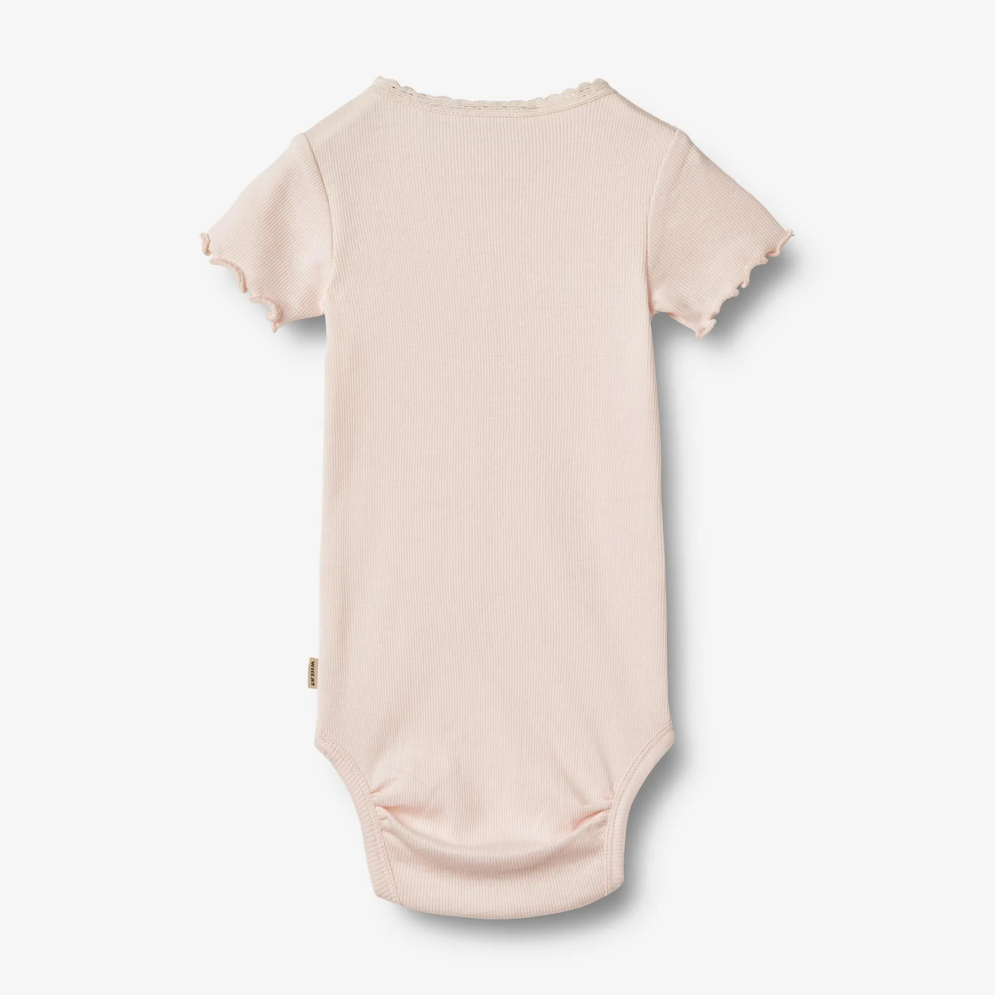 Rib Body S/S Edna | Baby - soft rose