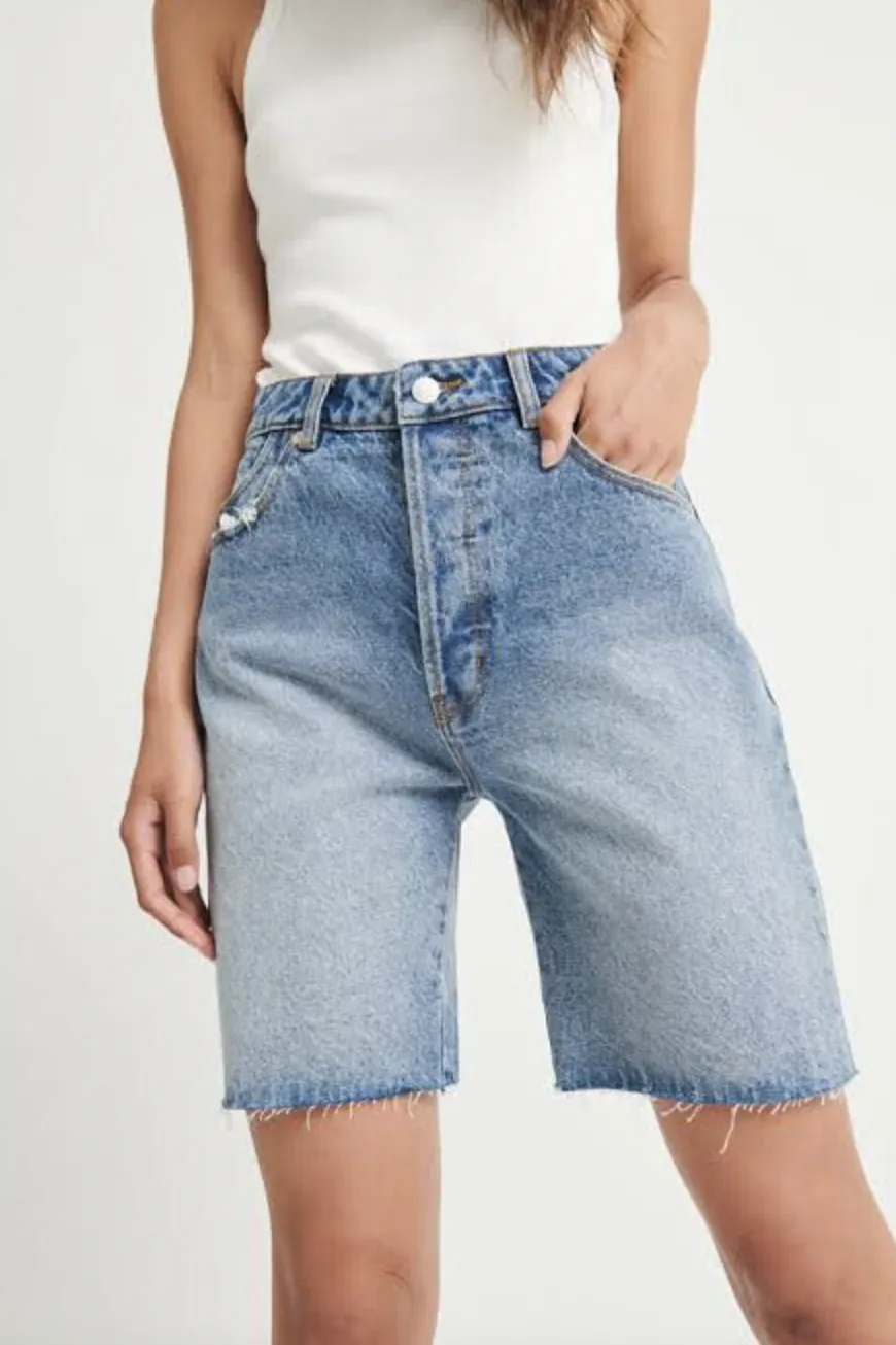 ROLLA'S CLASSIC CUTOFF SHORTS - BACK STREET BLUE