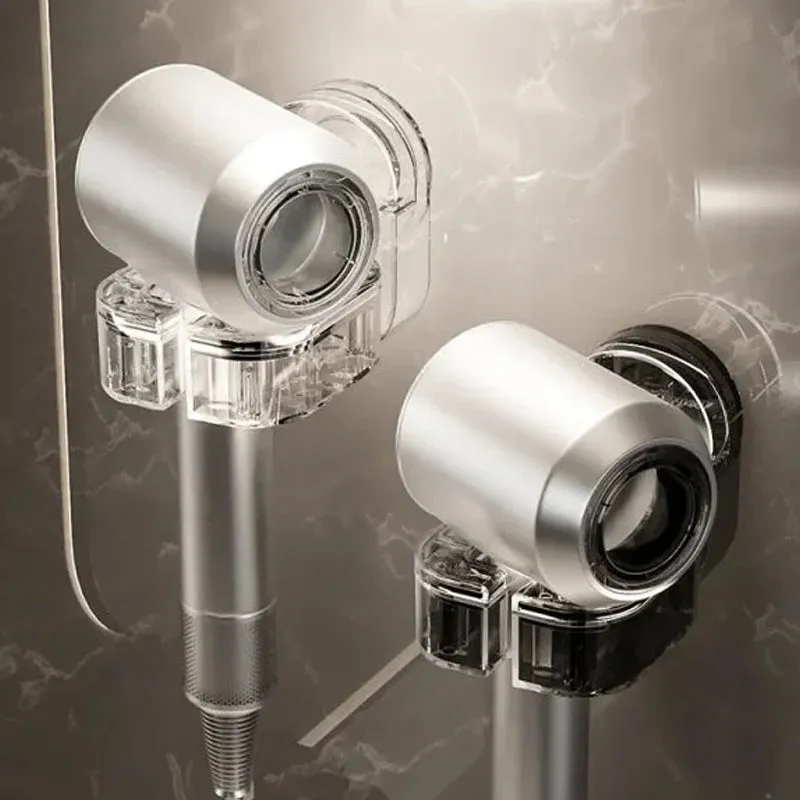 Rotating Punch-free Hair Dryer Stand