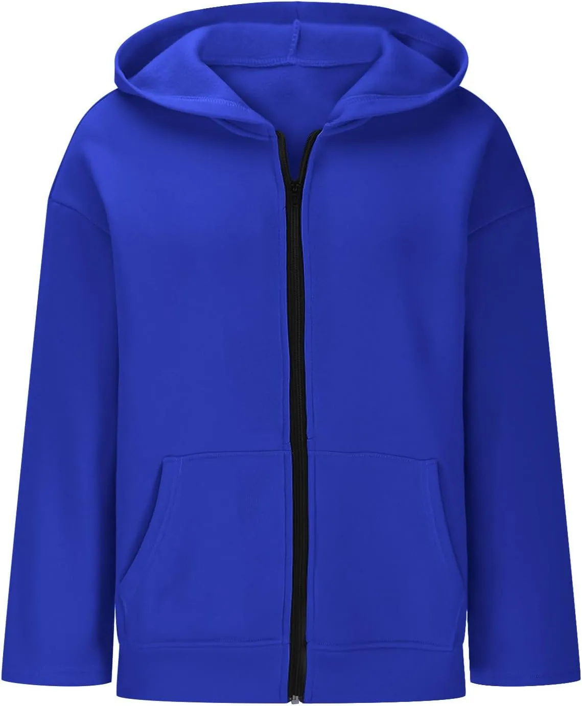 Shacket Womens Tops Long Sleeve Zip Up Jacket Shirts Dressy Casual Loose Fit Sweatshirt Girls Fashion Daily Hoodie