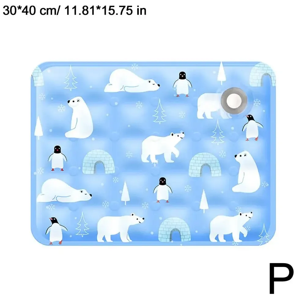 Summer Cooling Mats Blanket Ice Pet Dog Bed Mats For Dogs Cats Sofa Portable Camping Yoga Sleeping Pet Accessories K1p9