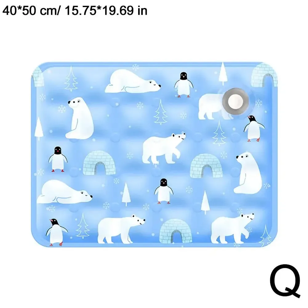 Summer Cooling Mats Blanket Ice Pet Dog Bed Mats For Dogs Cats Sofa Portable Camping Yoga Sleeping Pet Accessories K1p9