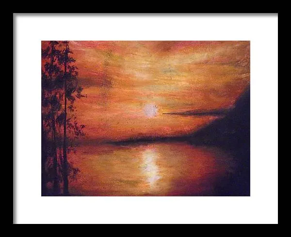 Sunset Addict - Framed Print