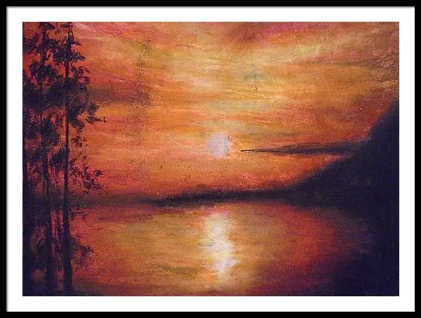 Sunset Addict - Framed Print