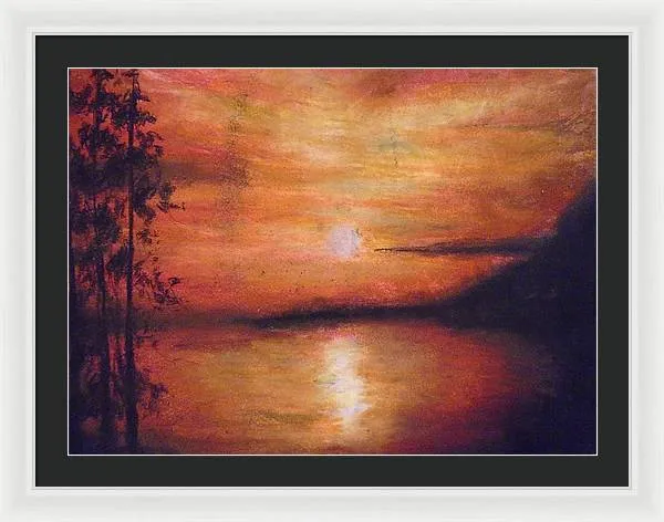 Sunset Addict - Framed Print