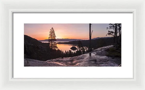 Tangerine Sunrise - Framed Print