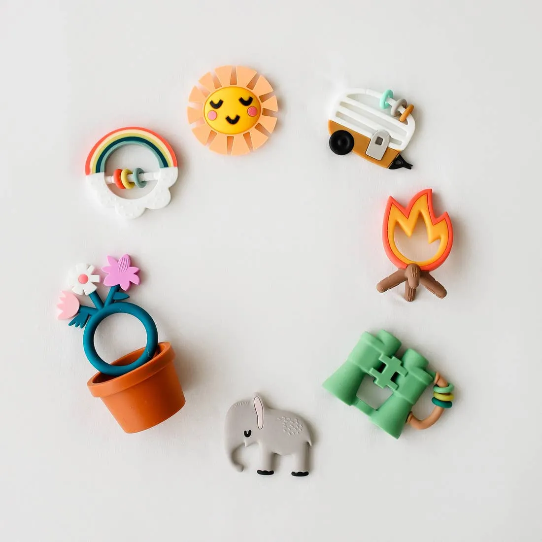 The Little Camper Teether Set