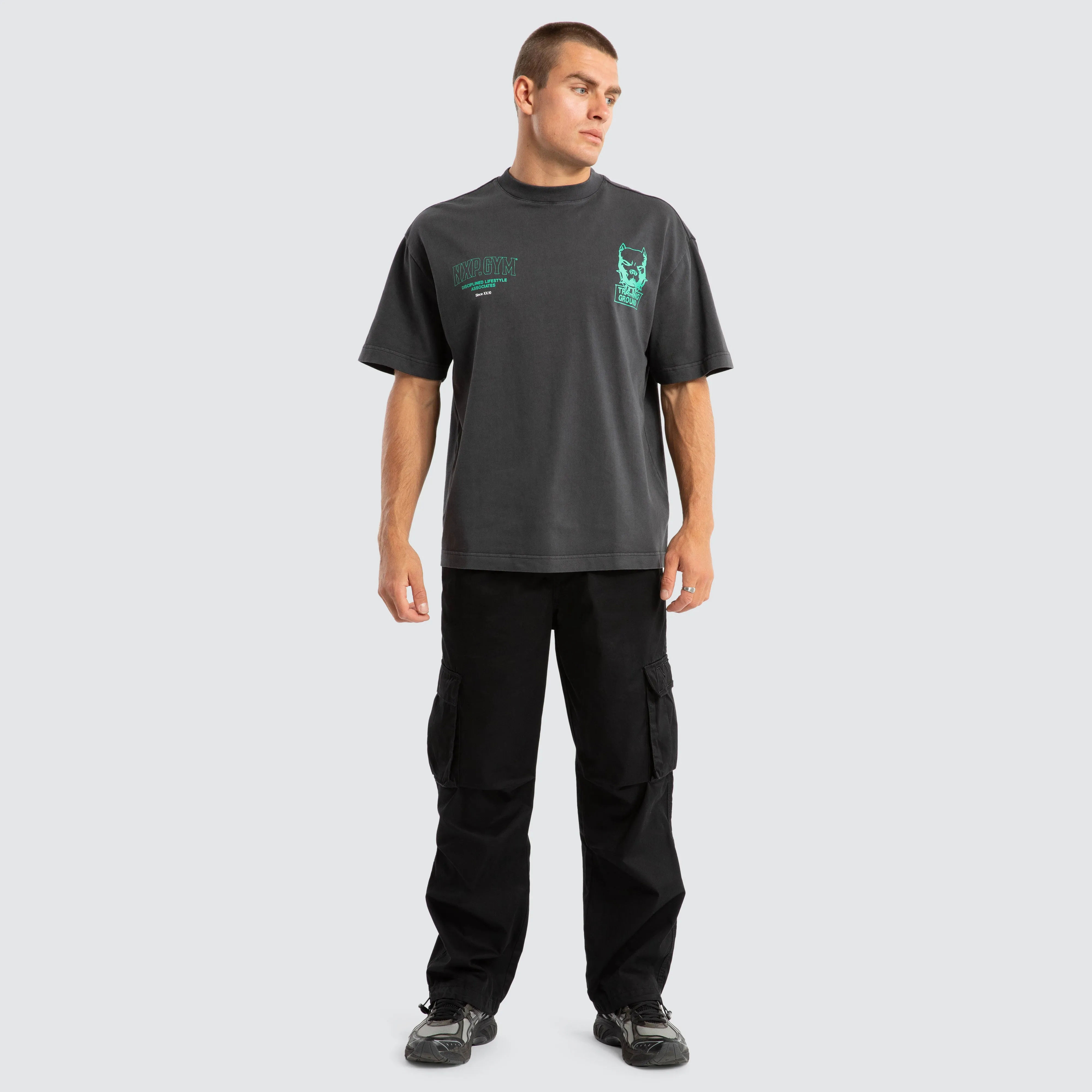 Trait Street Tee Pigment Asphalt