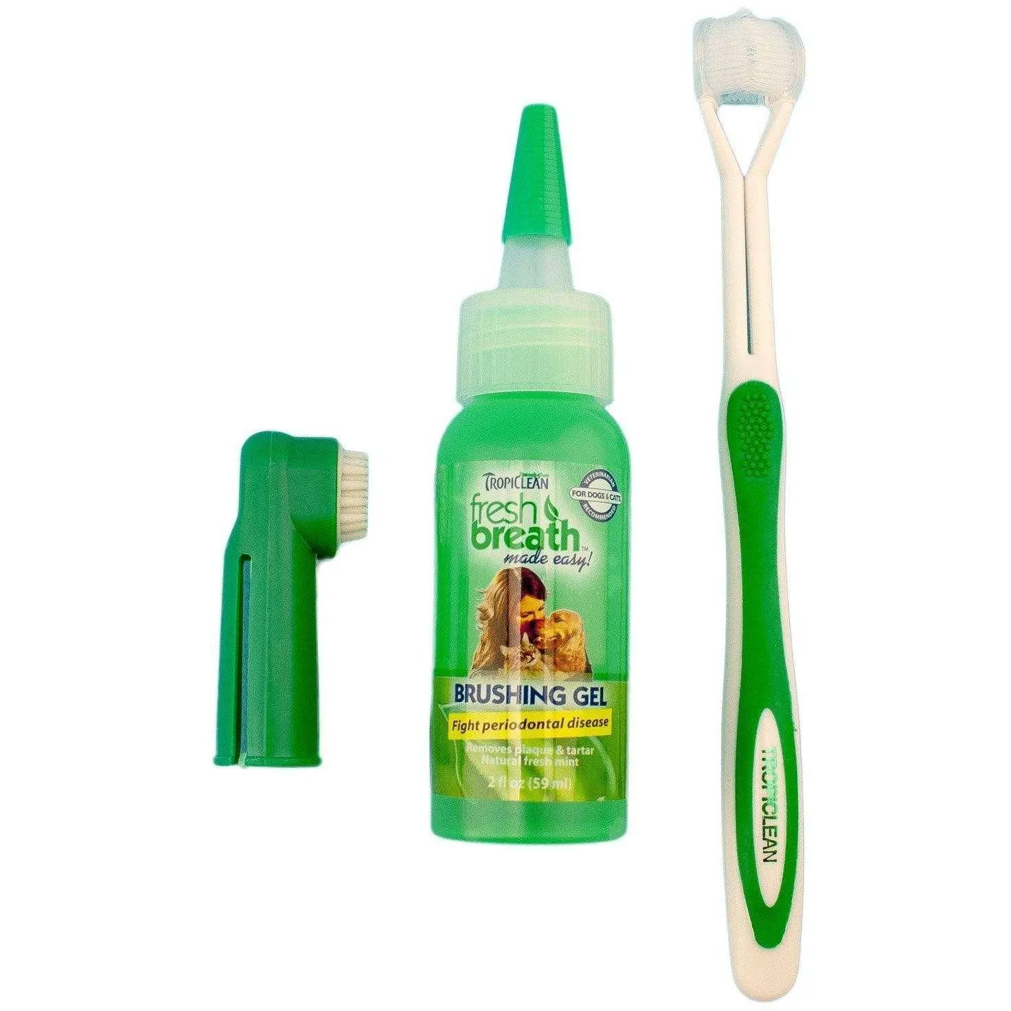 Tropiclean Fresh Breath Oral Care Kit