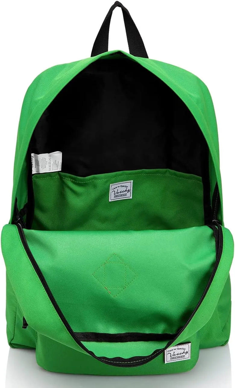 VASCHY Daypack Backpack, 16-Green, One Size