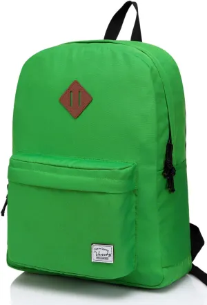 VASCHY Daypack Backpack, 16-Green, One Size