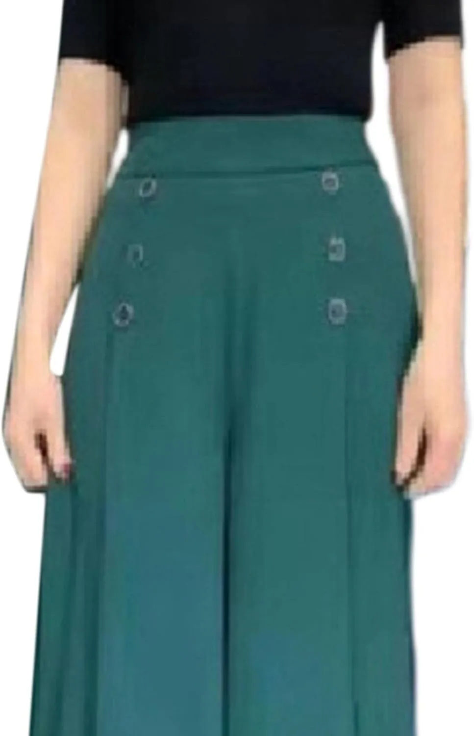 Wide Leg Pants for Women Spring Summer Work Pants Long Palazzo Pants High Waist Trousers