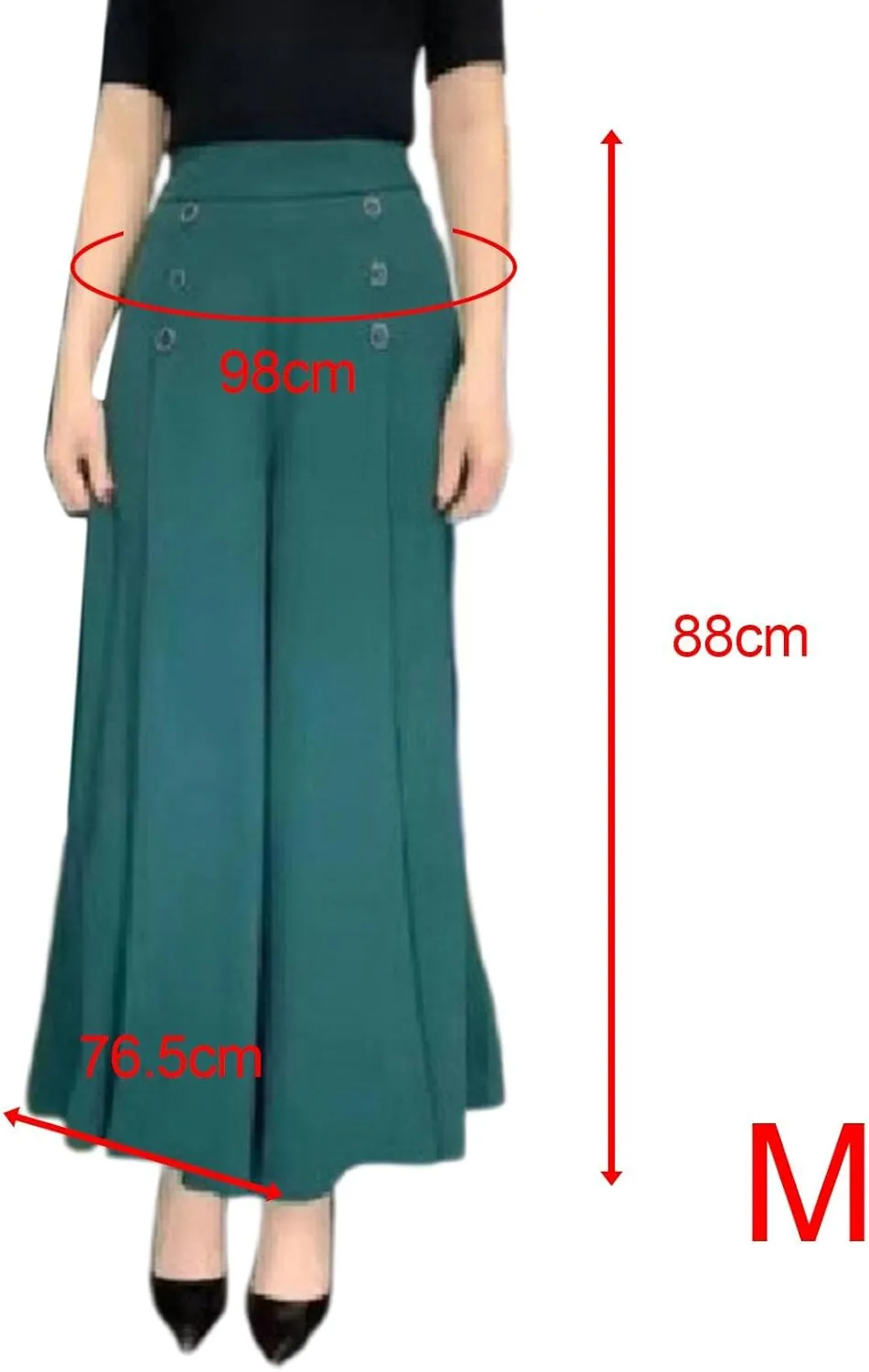 Wide Leg Pants for Women Spring Summer Work Pants Long Palazzo Pants High Waist Trousers
