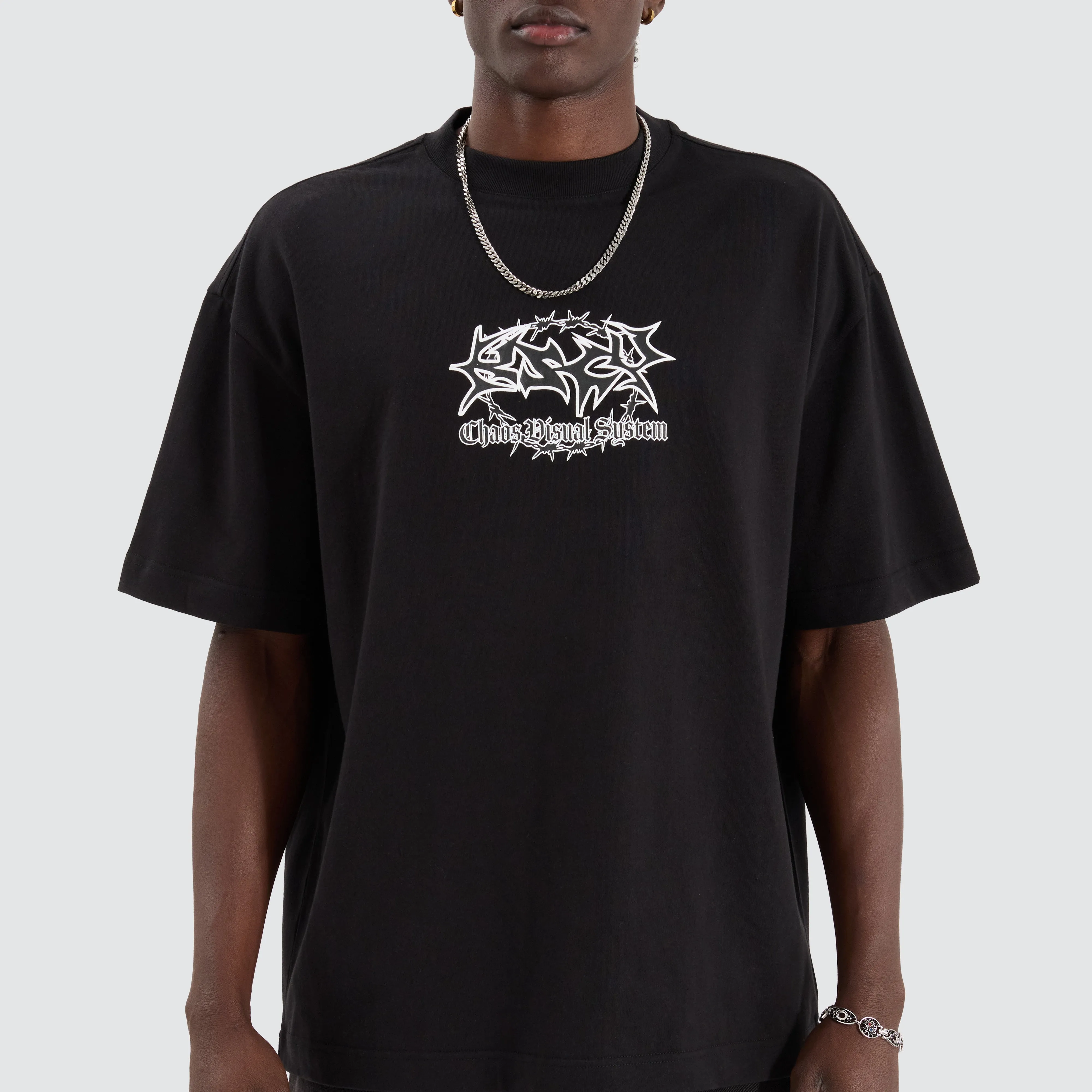 Wire Street Tee Jet Black