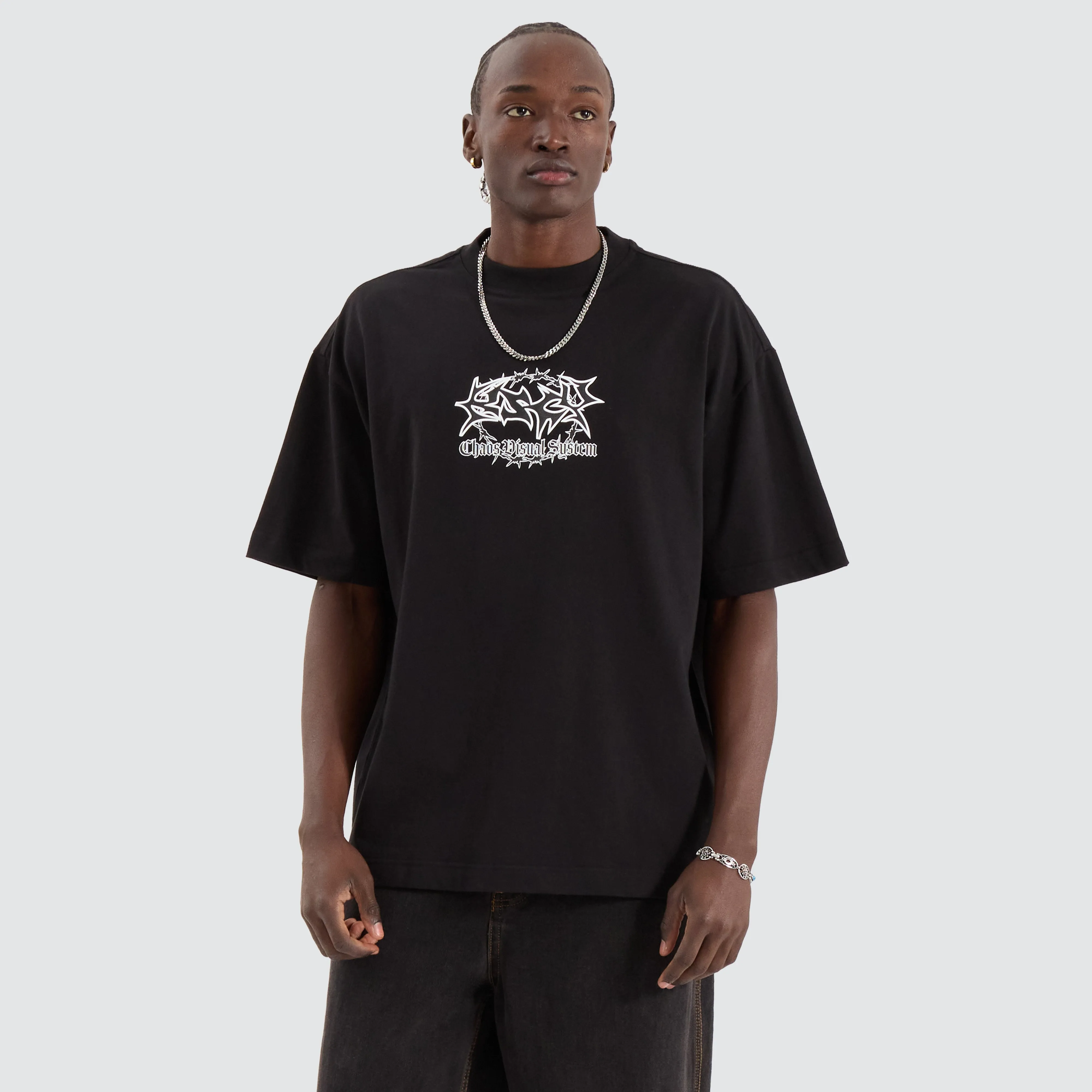 Wire Street Tee Jet Black