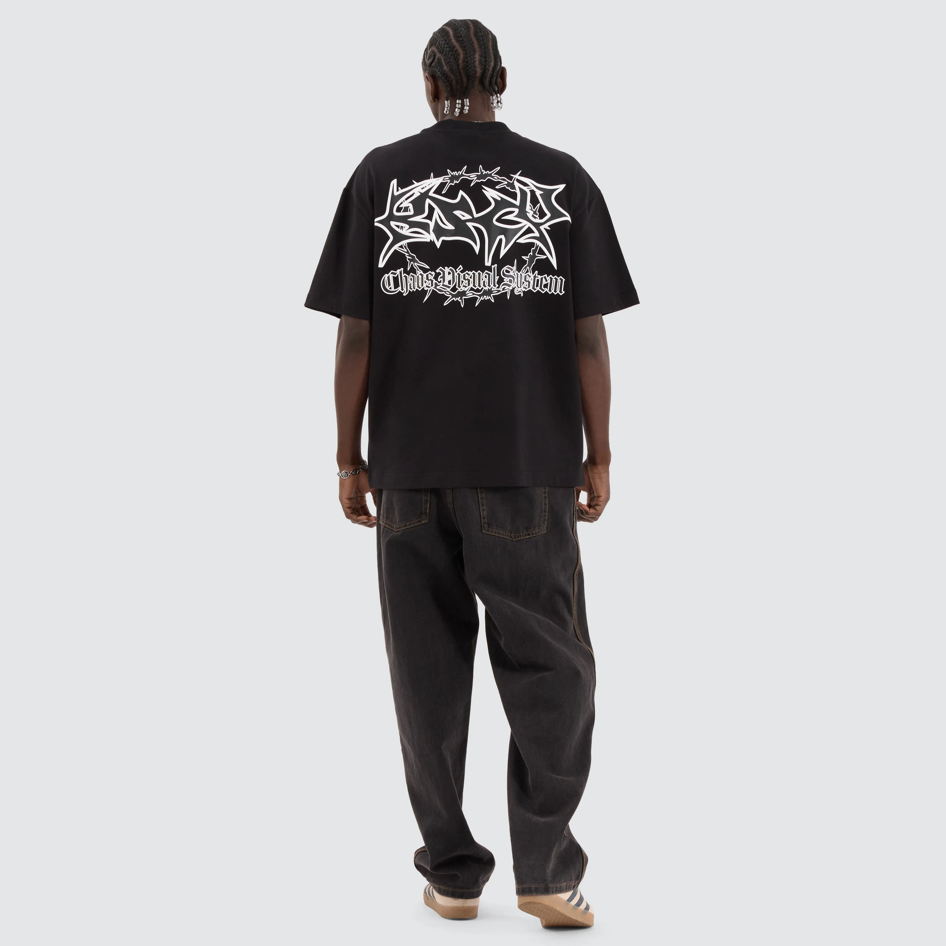 Wire Street Tee Jet Black