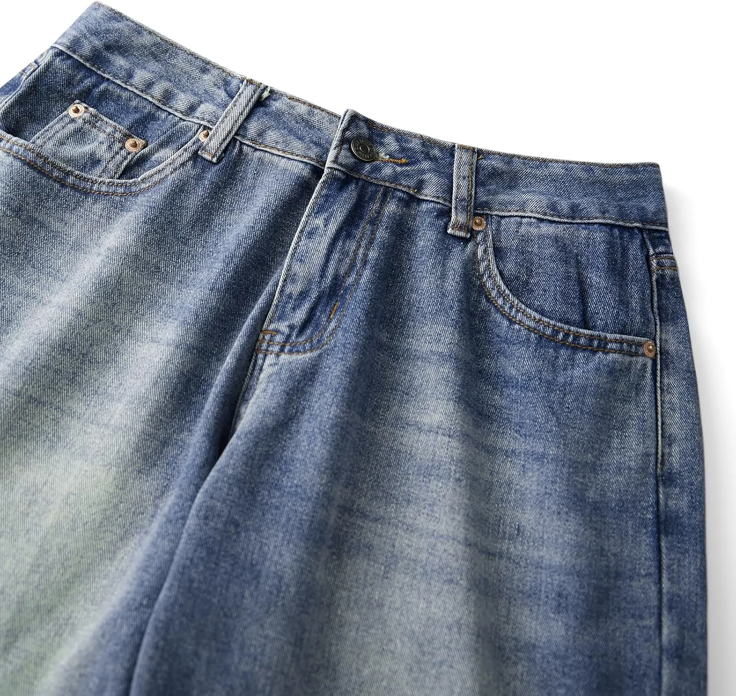 Women Low Waist Baggy Jeans Wide Leg Boyfriend Denim Pants Y2k Casual Vintage Trendy Loose Fit Trousers Streetwear