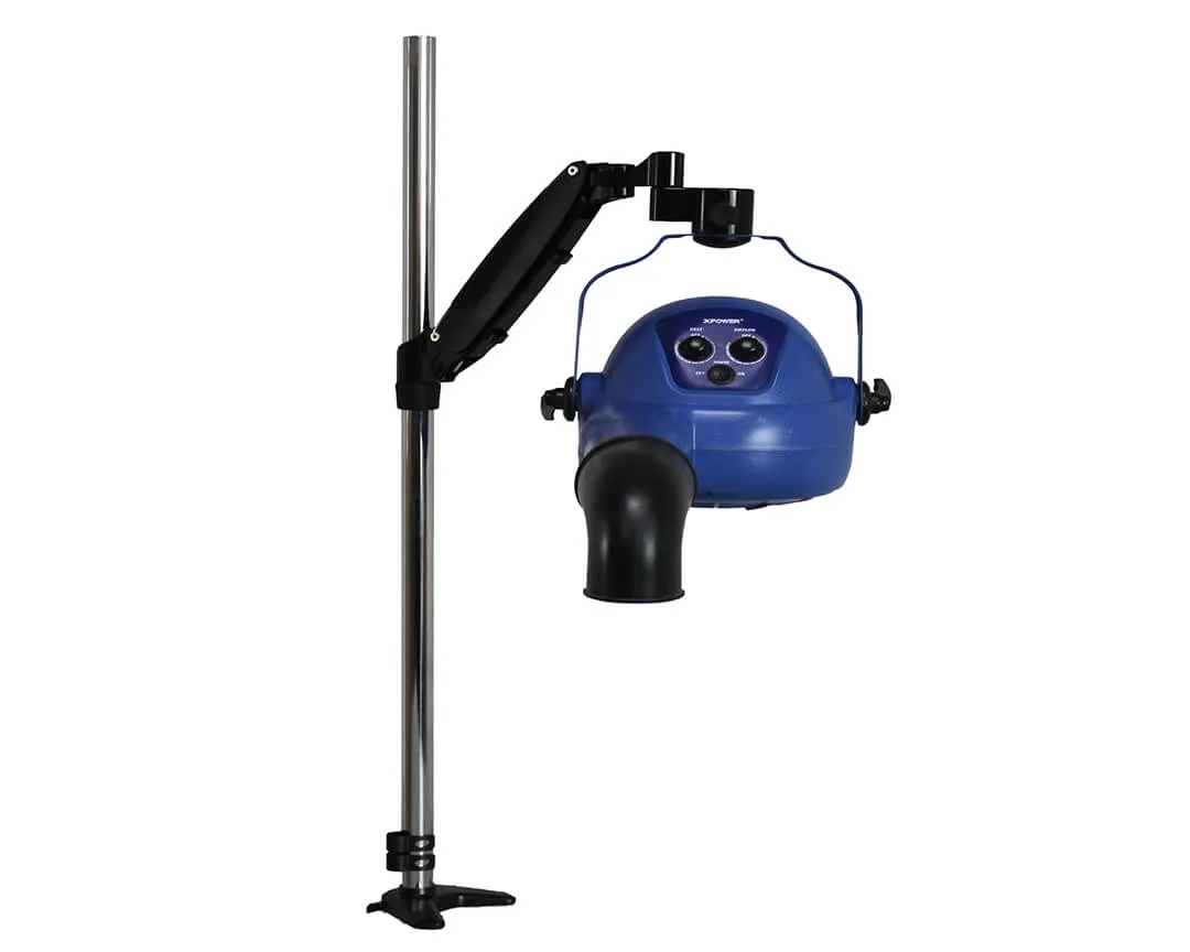 XPOWER Table Mount Arm for Finishing Dryers